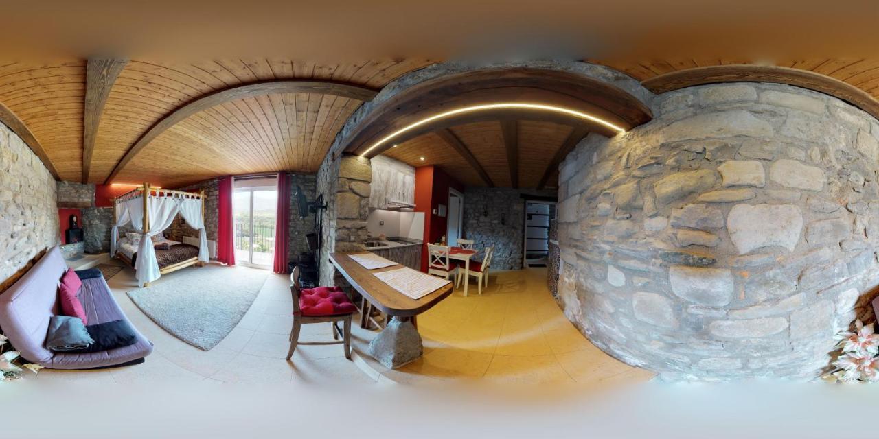 Casa Rural La Abadia-Apartamentos Граус Экстерьер фото