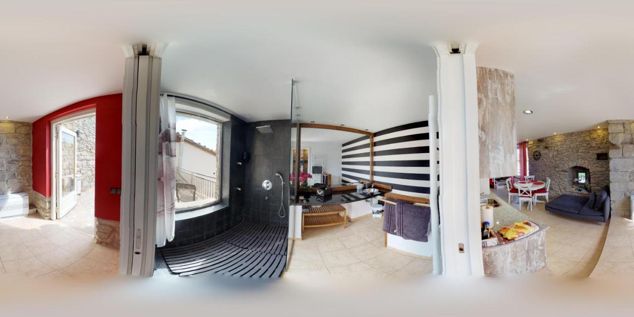 Casa Rural La Abadia-Apartamentos Граус Экстерьер фото