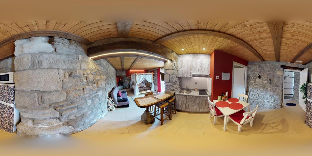 Casa Rural La Abadia-Apartamentos Граус Экстерьер фото