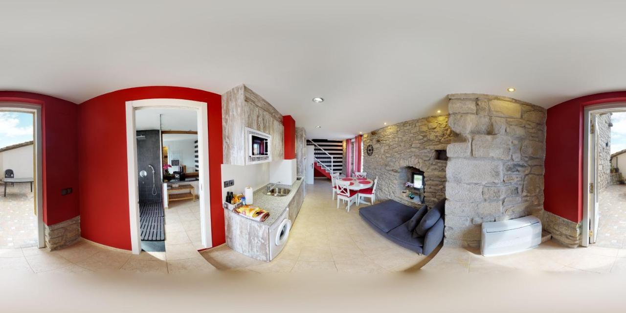 Casa Rural La Abadia-Apartamentos Граус Экстерьер фото
