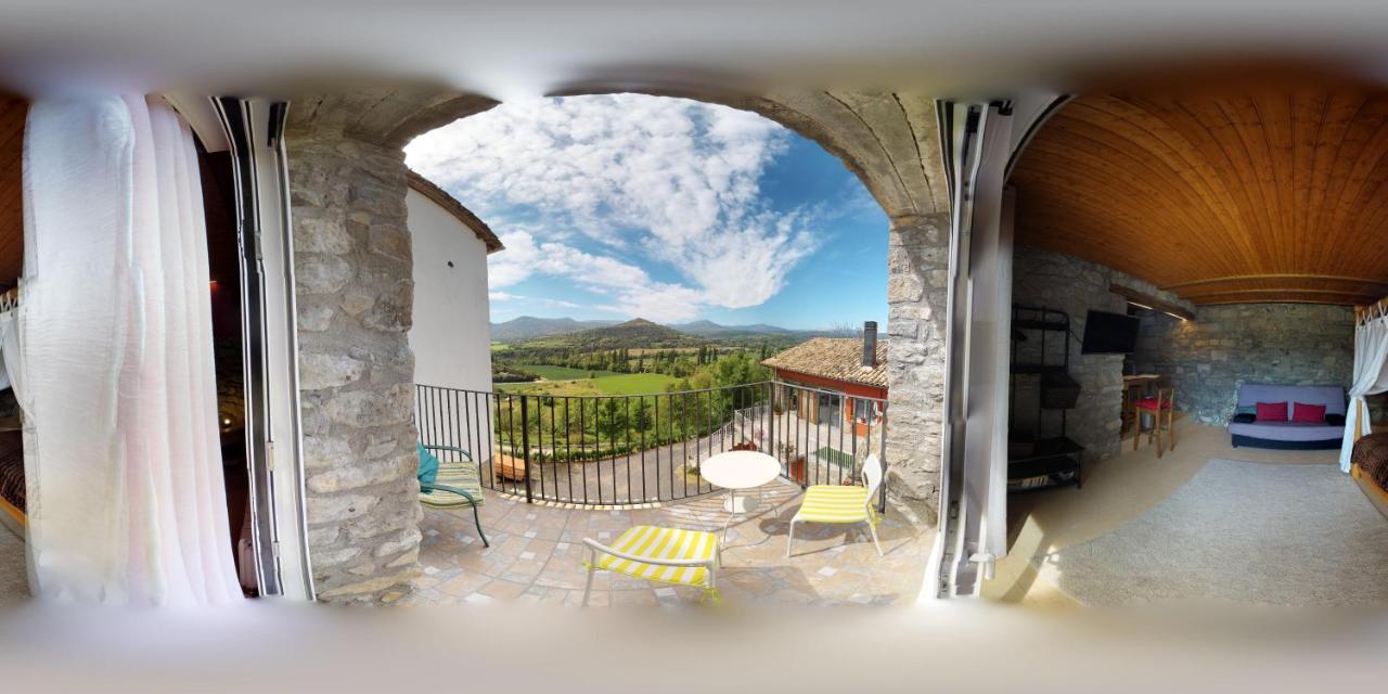 Casa Rural La Abadia-Apartamentos Граус Экстерьер фото